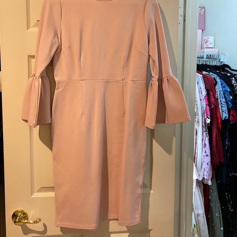 Rachel Parcell Blush Pink Midi Dress